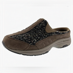Nib Easy Spirit Traveltime Slip on Dark Taupe- Multi Clogs